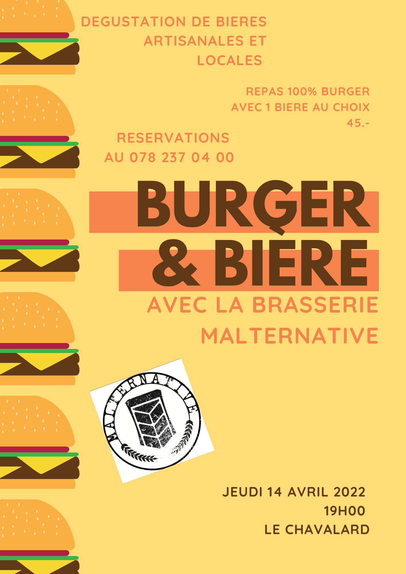 AVEC LA BRASSERIE MALTERNATIVE